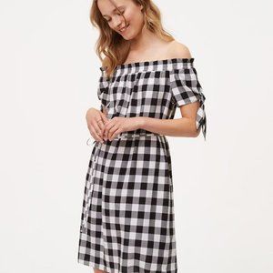 LOFT Gingham Dress